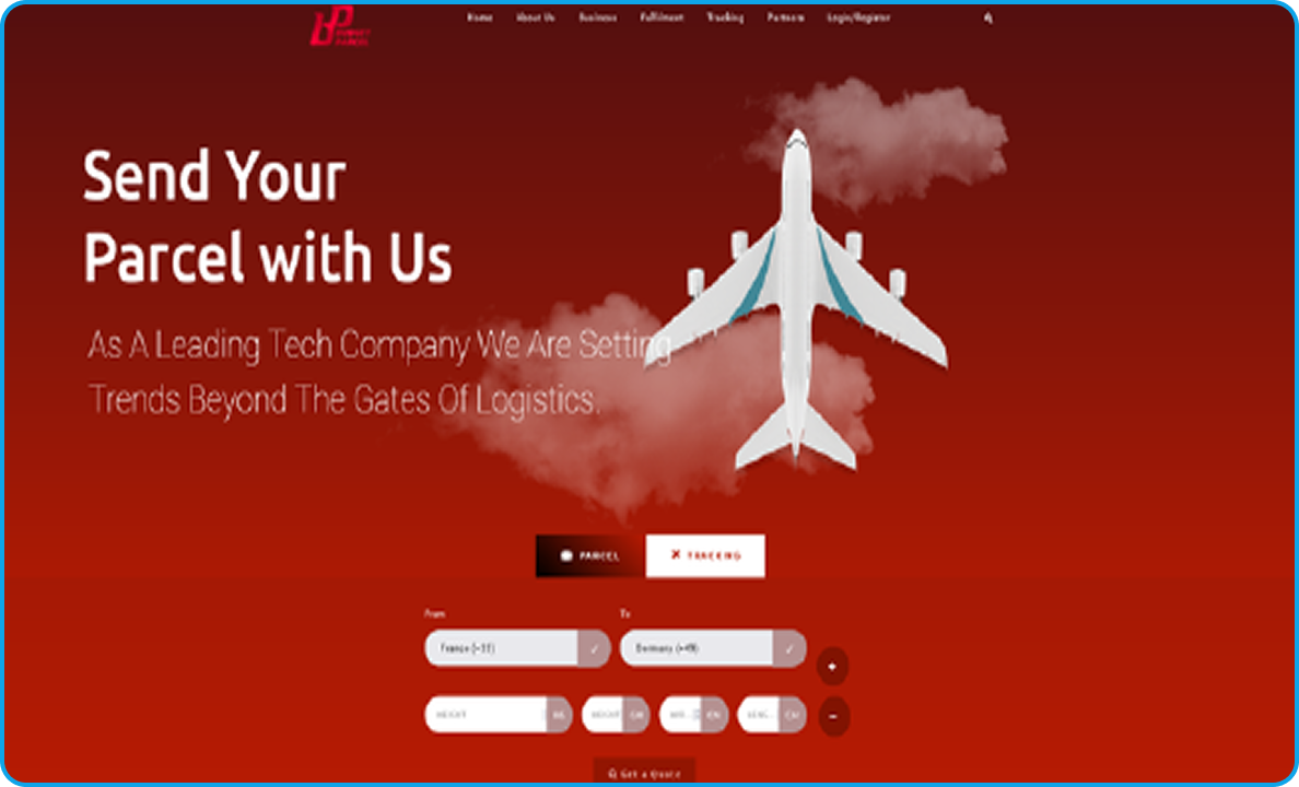 RouteSync logistics and parcel delivery platform